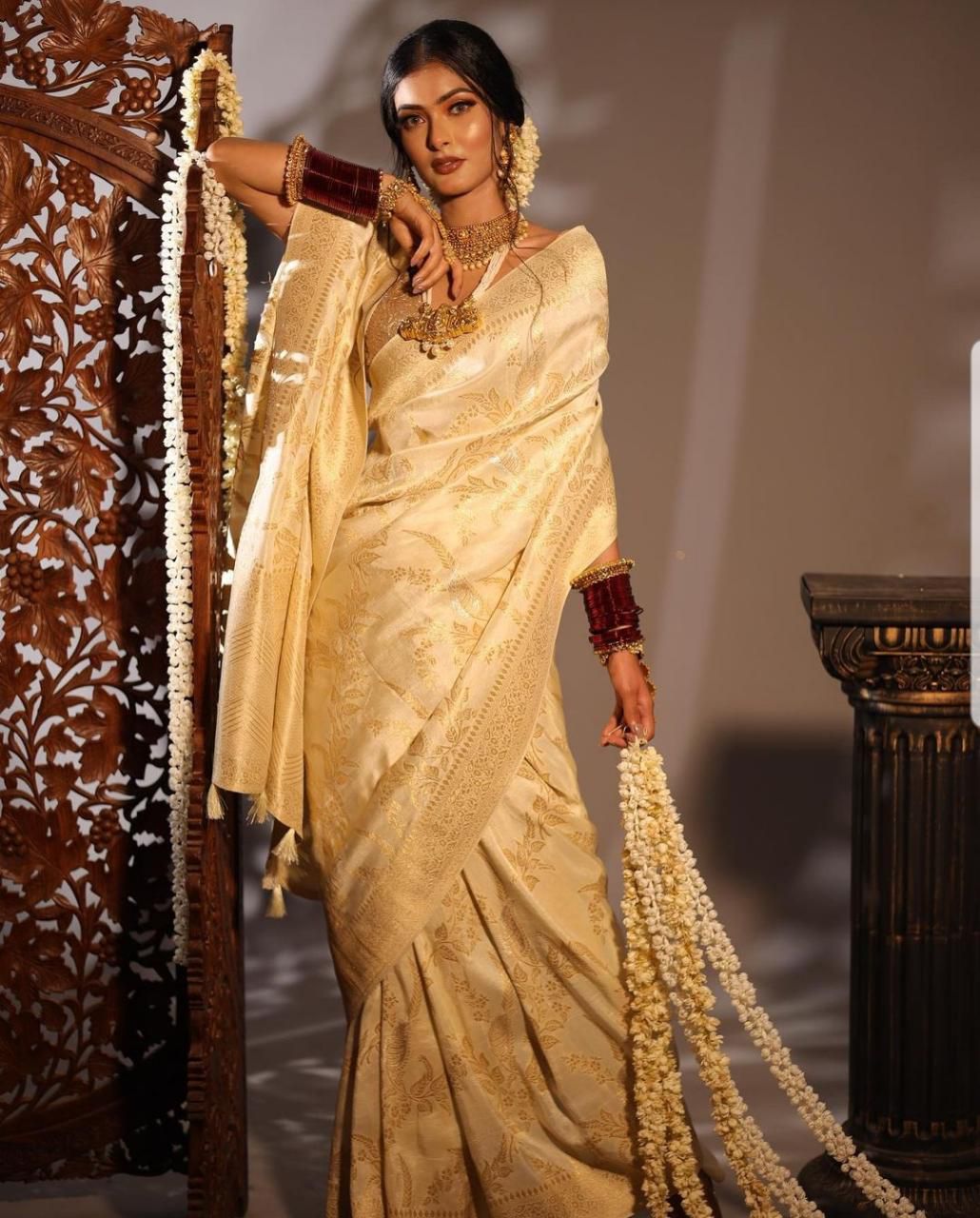 New Silk Weaving Wedding wear Saree